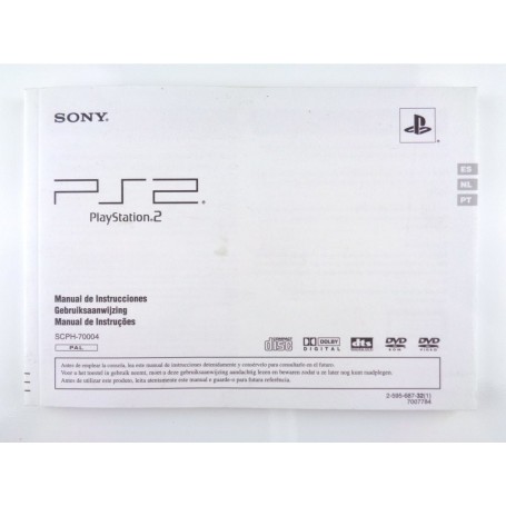 PS2 slim SCPH-70004 handleiding