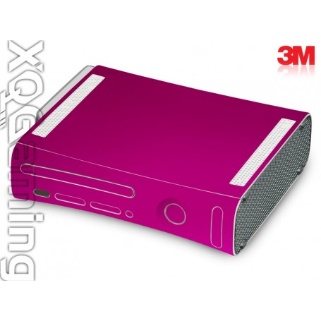 Xbox 360 skin Metallic Fierce Fuchsia