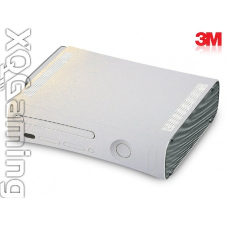 Xbox 360 skin Metallic Wit Goud Sparkle