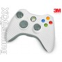 Xbox 360 Controller skin Carbon Fiber White