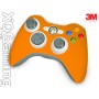 Xbox 360 Controller skin Glans Helder Oranje