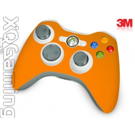 Xbox 360 Controller skin Glans Helder Oranje