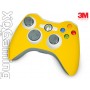 Xbox 360 Controller skin Glans Helder Geel