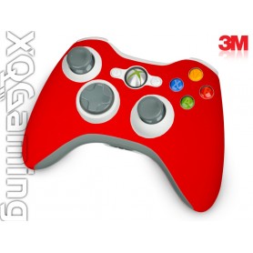 Xbox 360 Controller skin Gloss Hotrod Red