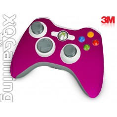 Xbox 360 Controller skin Metallic Fierce Fuchsia