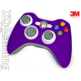 Xbox 360 Controller skin Metallic Plum Explosion