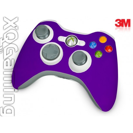 Xbox 360 Controller skin Metallic Plum Explosion