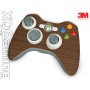 Xbox 360 Controller skin Hout Bruin