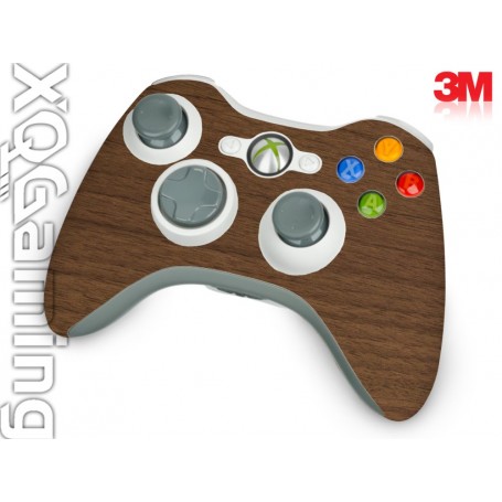 Xbox 360 Controller skin Hout Bruin