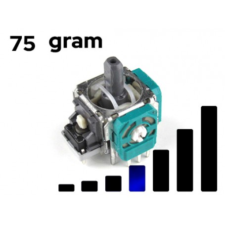 4. DS4 analog stick module 75 Gram (standaard weerstand)