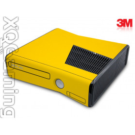 Xbox 360 S skin Gloss Bright Yellow