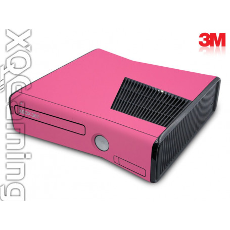 Xbox 360 S skin Glans Hot Roze