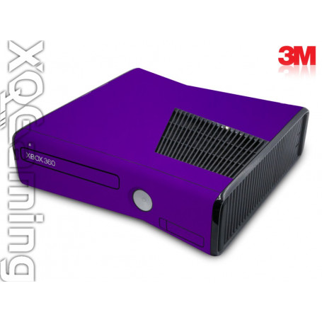 Xbox 360 S skin Metallic Plum Explosion