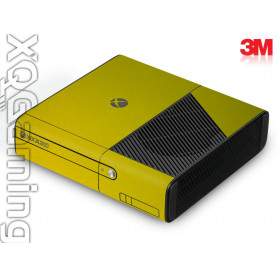 Xbox 360 E skin Metallic Lemon Sting