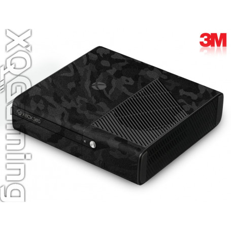 Xbox 360 E skin Shadow Black