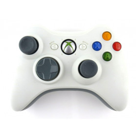 Xbox 360 Controller wit (grijze mic trim)