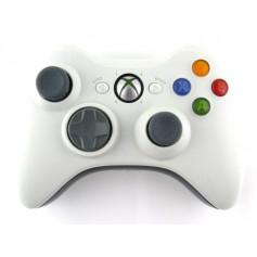 Xbox 360 Controller white (silver mic trim)