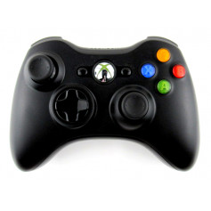 Xbox 360 Controller black (black mic trim)