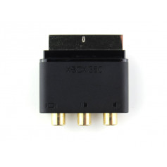 Xbox 360 RGB Scart to 3 RCA Composite AV Adapter