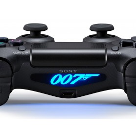 DS4 Lightbar James Bond 007 logo